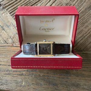 Women’s Cartier Tank Watch